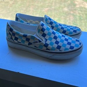 Checkered Vans